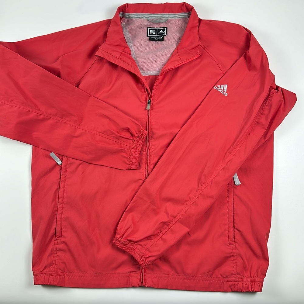 Adidas ClimaProof Wind Windbreaker Jacket Size Small